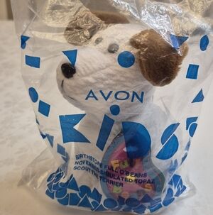 99 Avon Scout The Terrior Full O Beans Beanie November 1999 Collectible Vintage